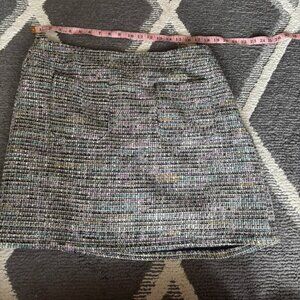Loft Tweed Pocket Skirt